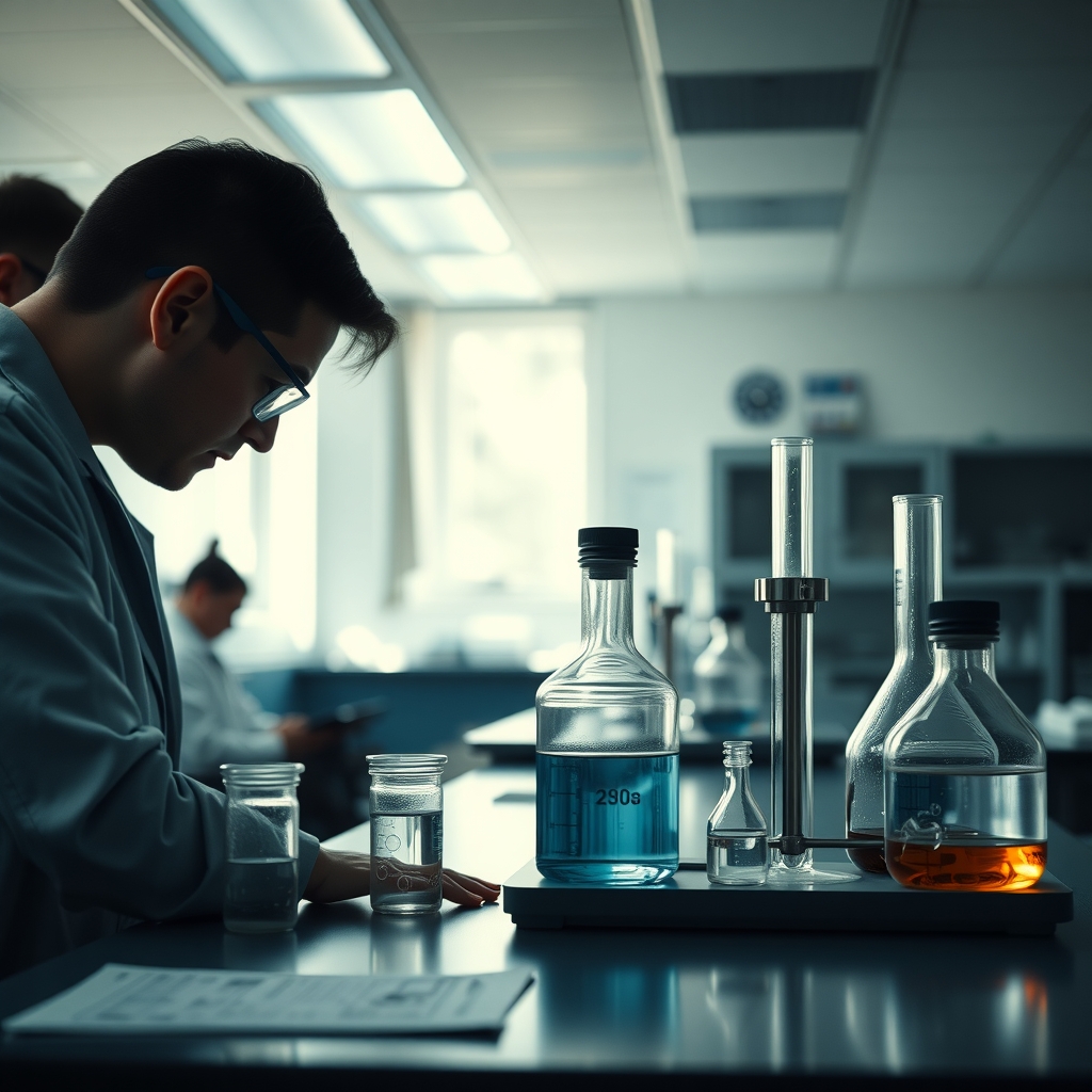 science experiment classroom